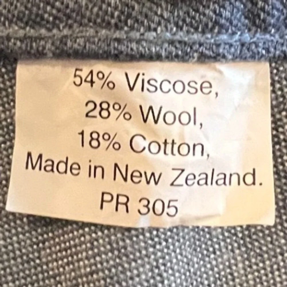 PR 97 Men's Grey Wool Blend Fire Resistant Pants Size 36x34‎